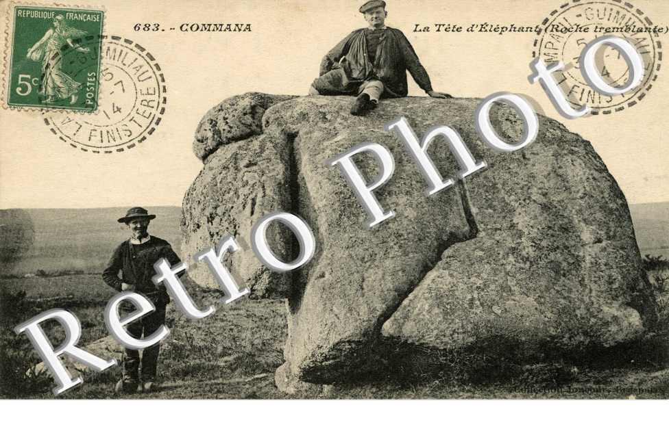 la tete d'elephant - roche tremblante