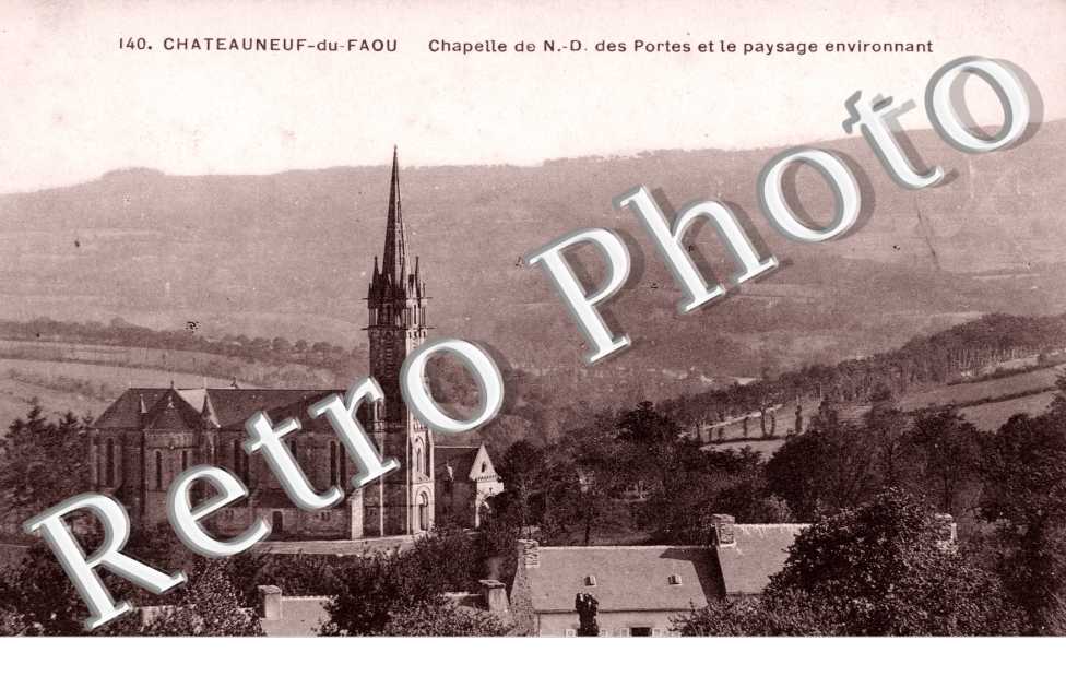 Chapelle de Notre-Dame des Portes et le Paysage environnant