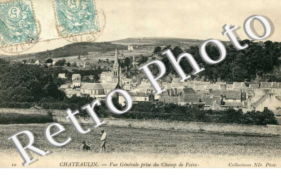 Vue Generale prise du Champ de Foire