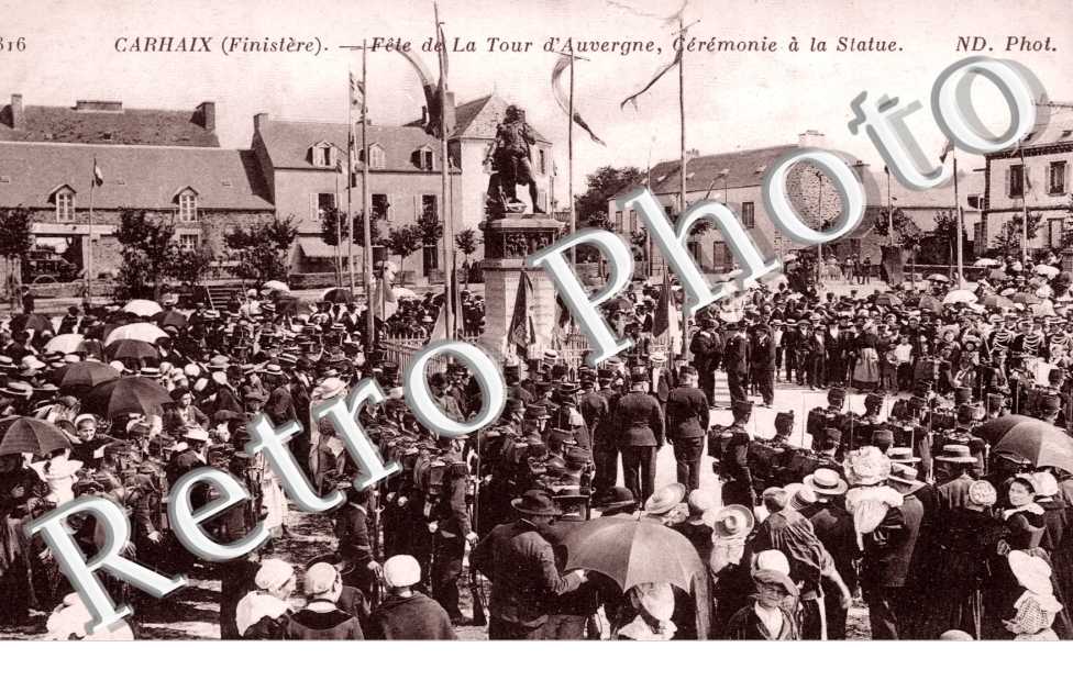 Fete de La Tour d'Auvergne, Ceremonie a la Statue