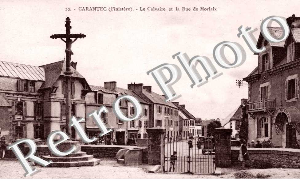 le Calvaire et la Rue de Morlaix