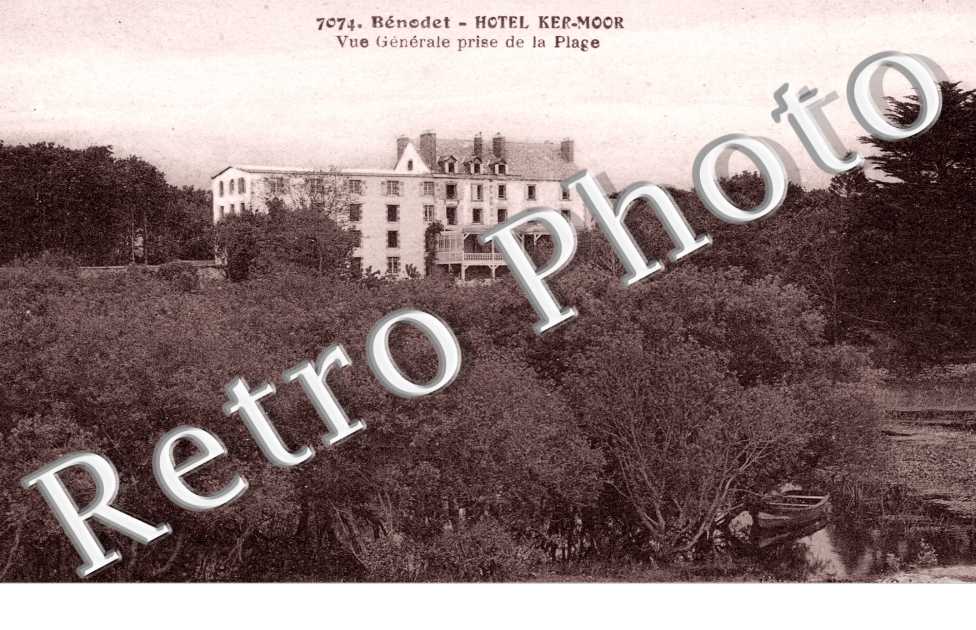Hotel Ker-Moor, Vue Generale prise de la Plage