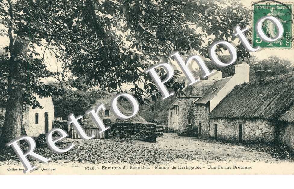Manoir de Kerlagadec, Une Ferme Bretonne