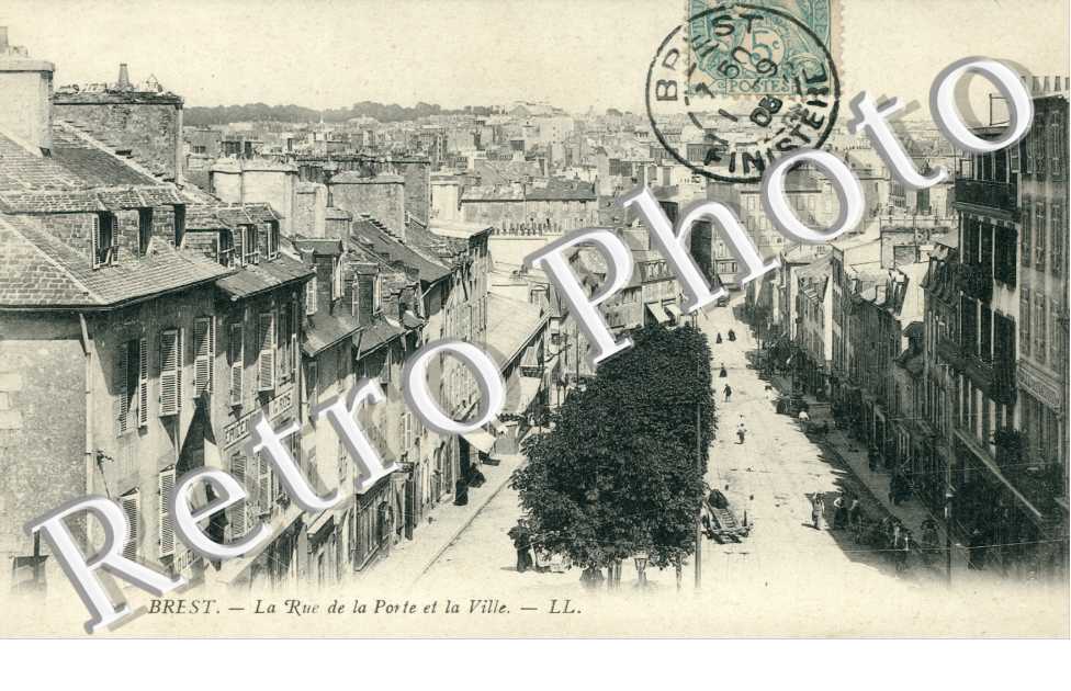 la Rue de la Porte et la Ville