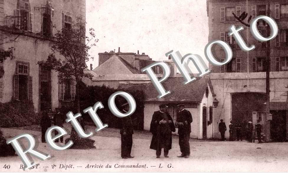arrivee du Commandant