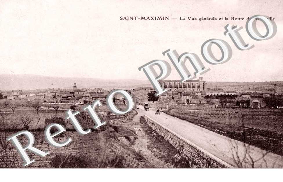 vue generale et Route de Marseille