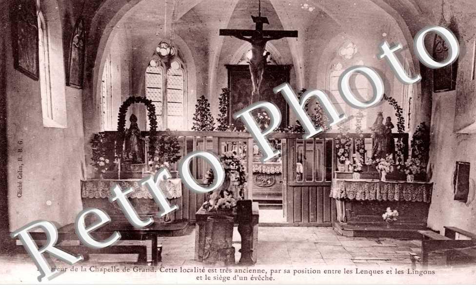 Interieur de la Chapelle