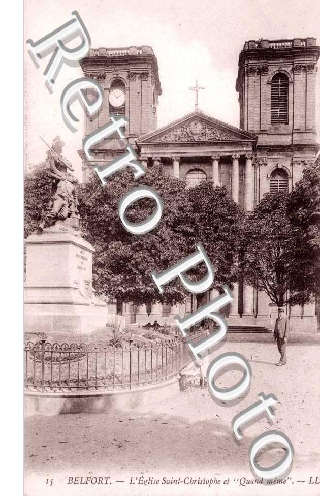 l'Eglise Saint-Christophe et "Quand Meme"