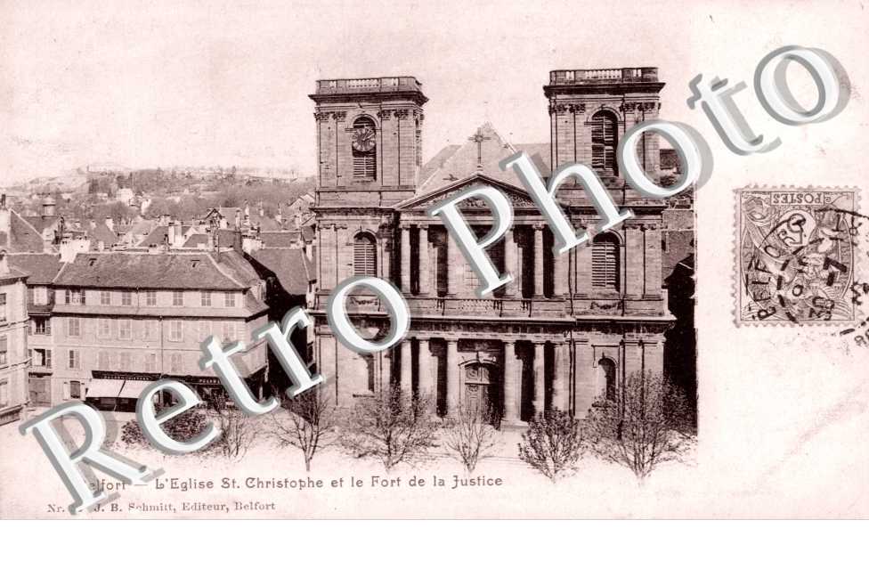 l'Eglise Saint-Christophe et le Fort de la Justice