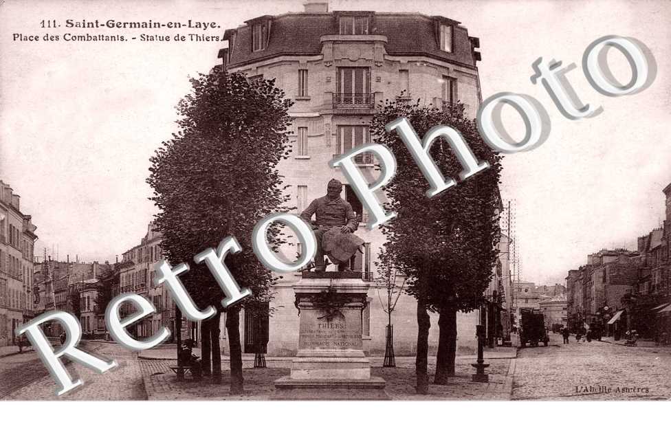Place des Combattants, Statue de Thiers