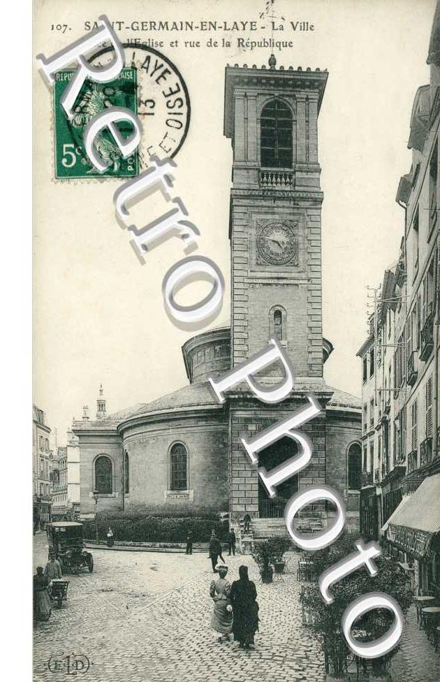 Place de l'Eglise et Rue de la Republique