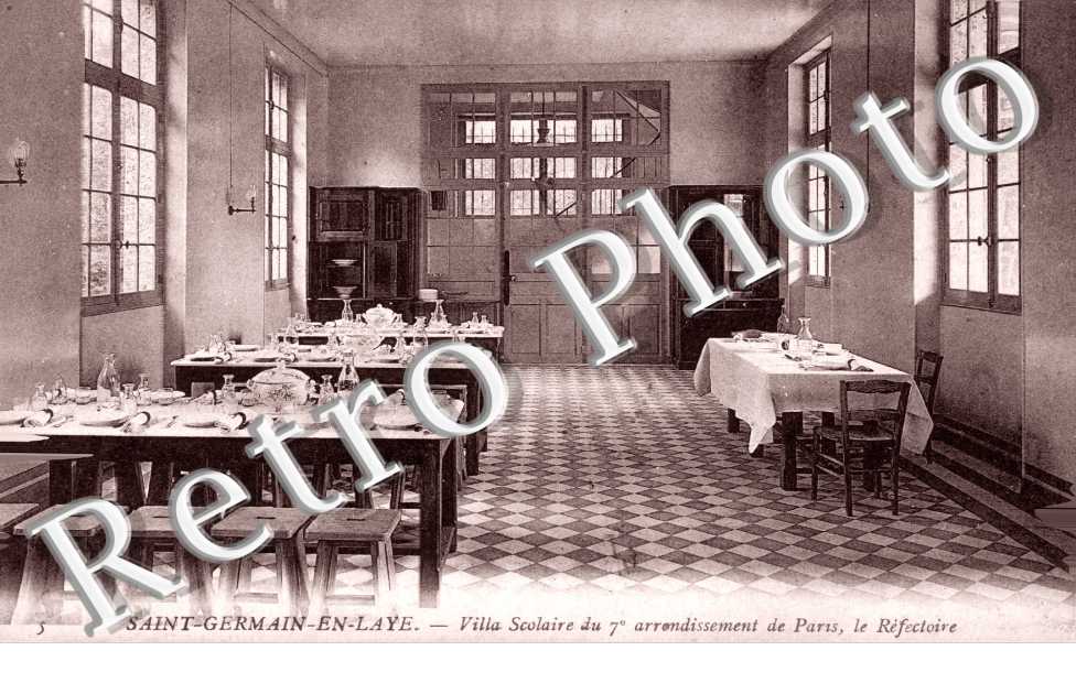 Villa scolaire du 7eme arrondissemnt de Paris, le Refectoire
