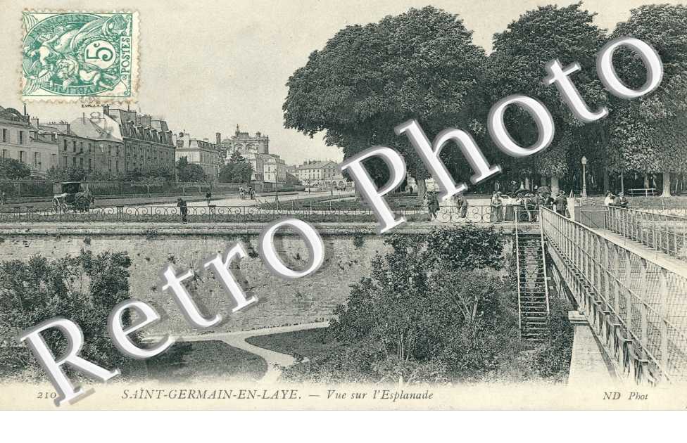Vue sur L'esplanade