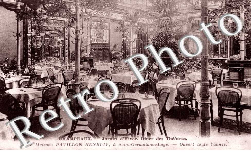 Champeaux, Jardin d'Hiver, Diner des Theatres