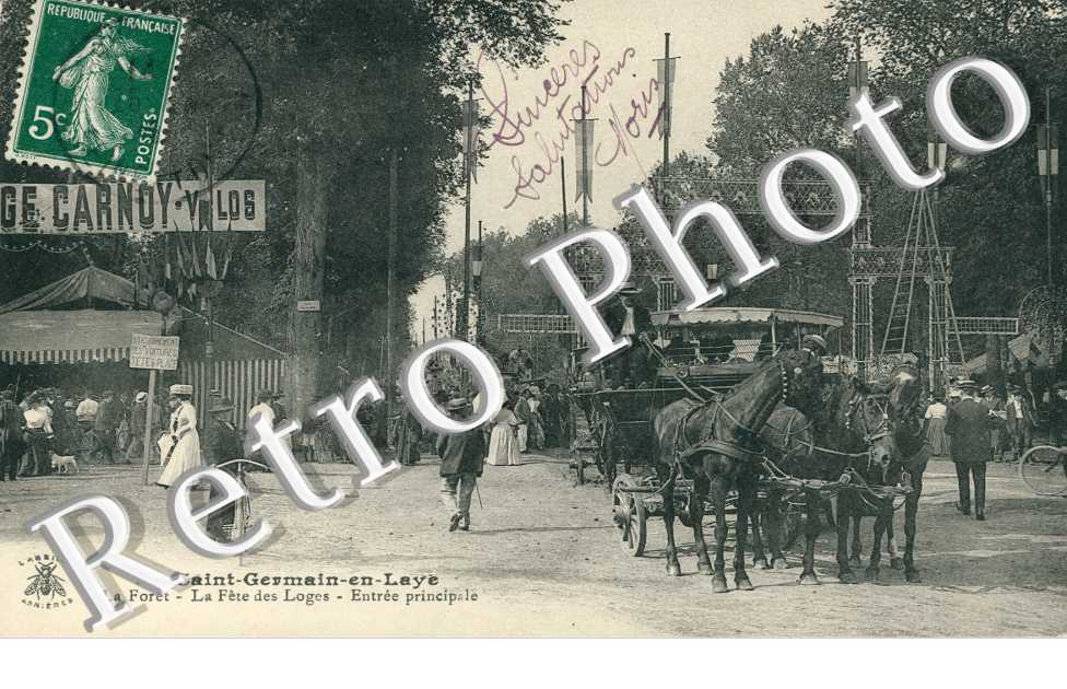 La Foret - la fete des loges - entree principale