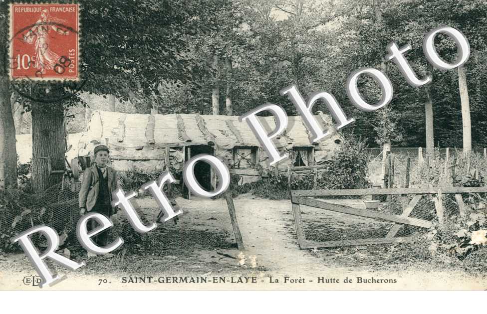 la Foret, Hutte de Bucherons