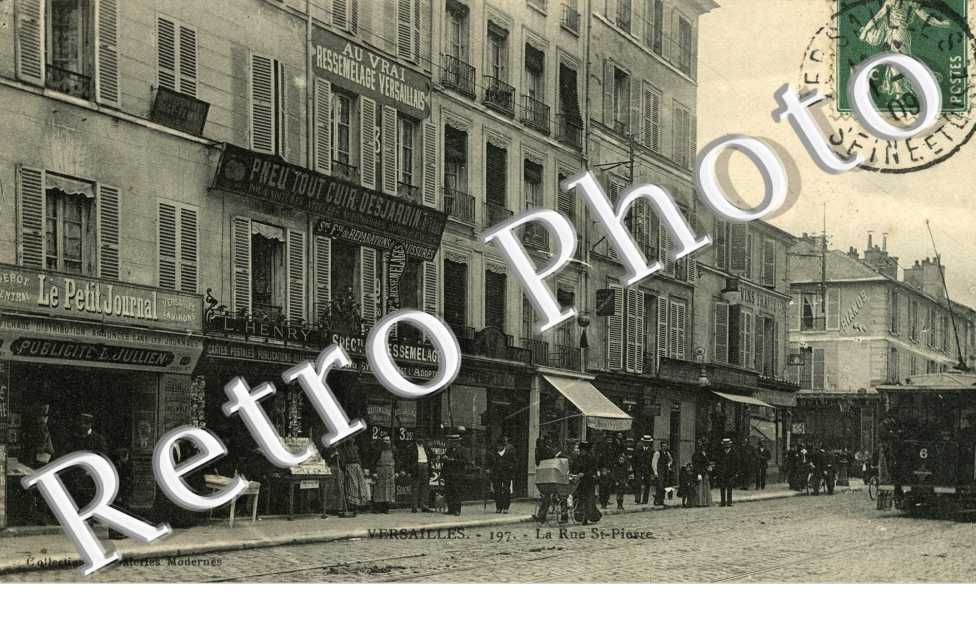 La rue Saint-Pierre en 1909