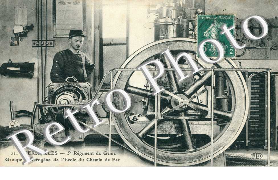 groupe electrogene de l'ecole du chemin de fer