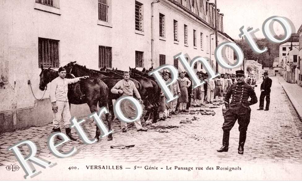 5 ème Génie, le Pansage rue des Rossignols