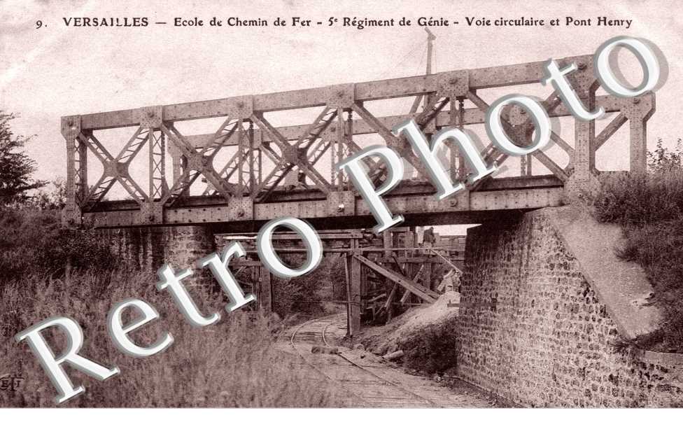 Ecole de Chemin de fer, vois circulaire et Pont Henry