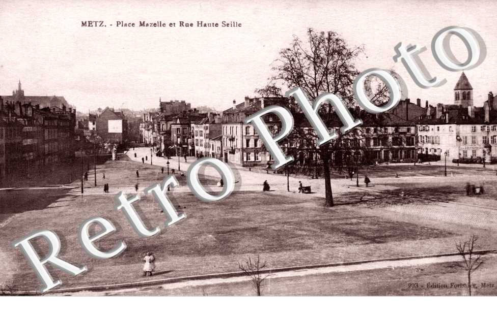 place Mazelle et rue Haute Seille