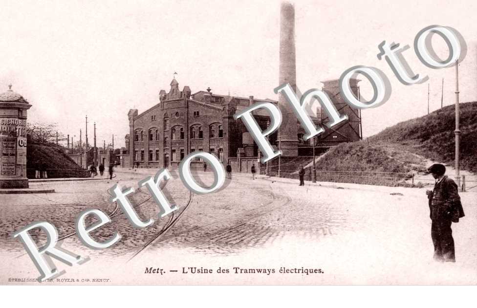 l'usine des Tramways ectriques (Pontiffroy)