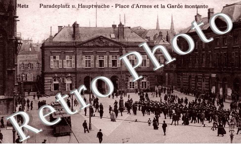 Place d'Armes et le Garde montante