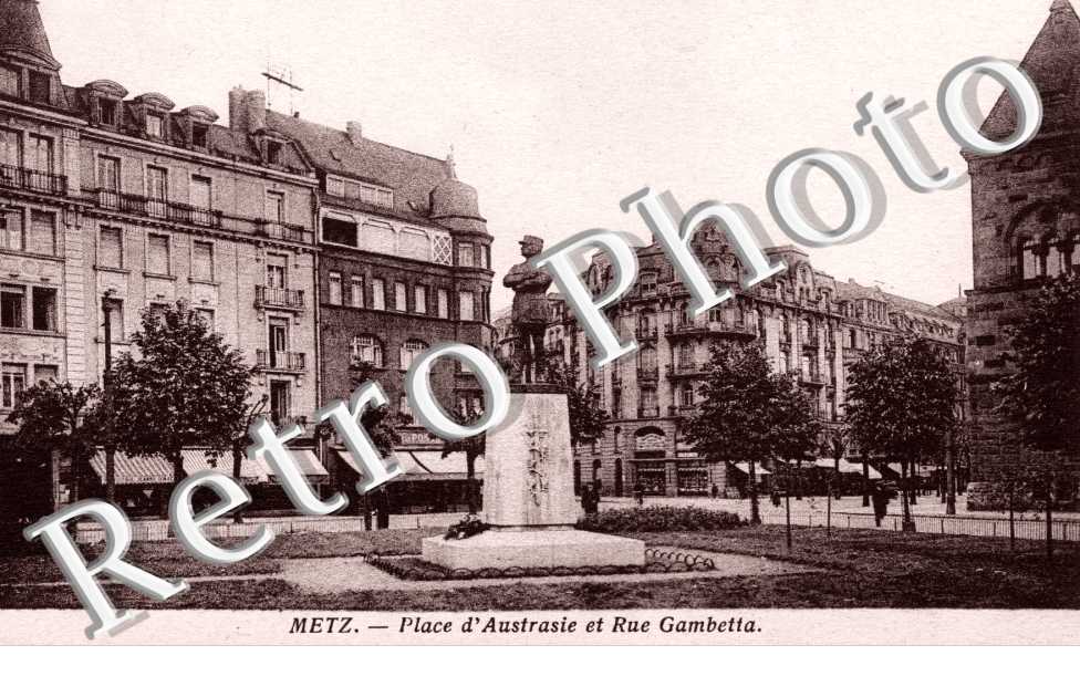 Place d'Austrasie et rue Gambetta