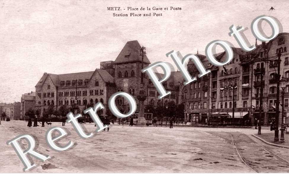 place de la gare et poste