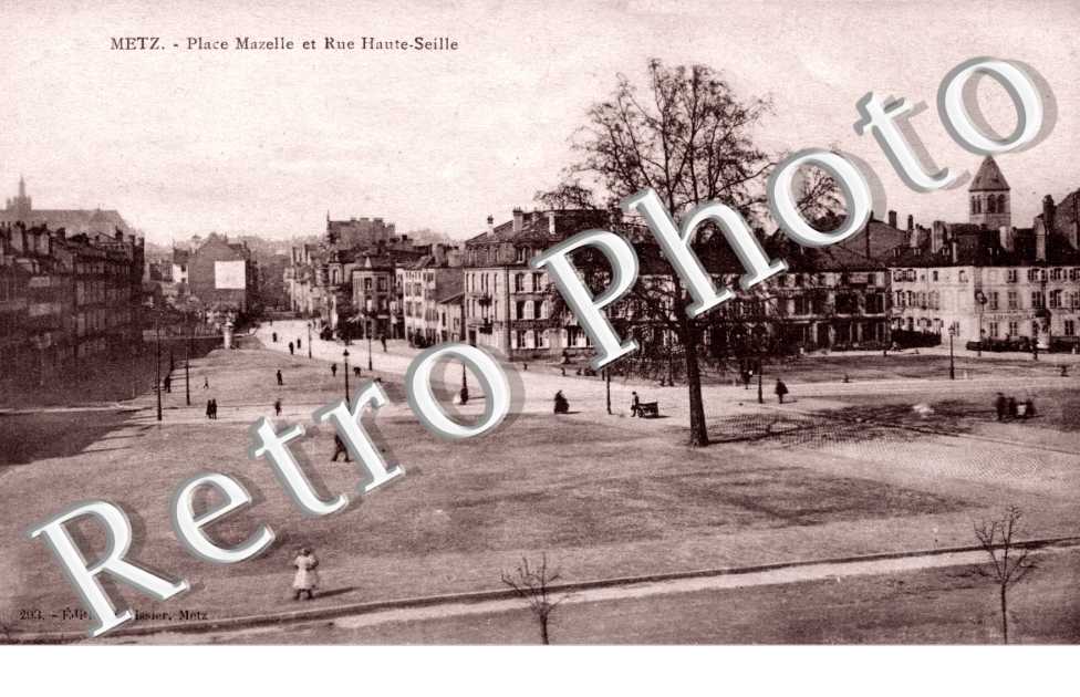 Place Mazelle et rue Haute Seille