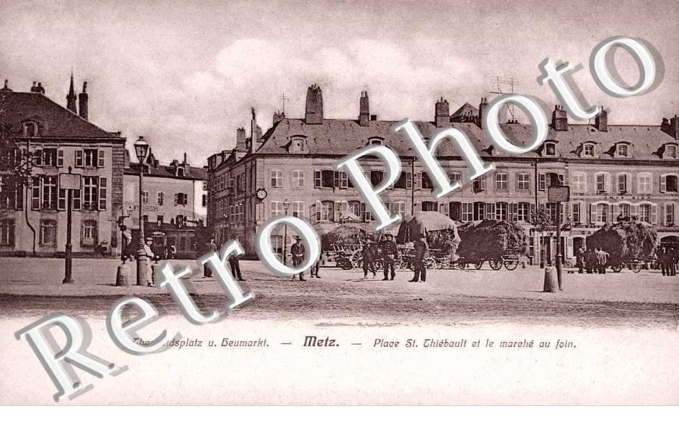 Place Saint Thiébault et le marché au foin