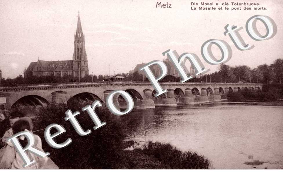 La Moselle et le Pont des Morts