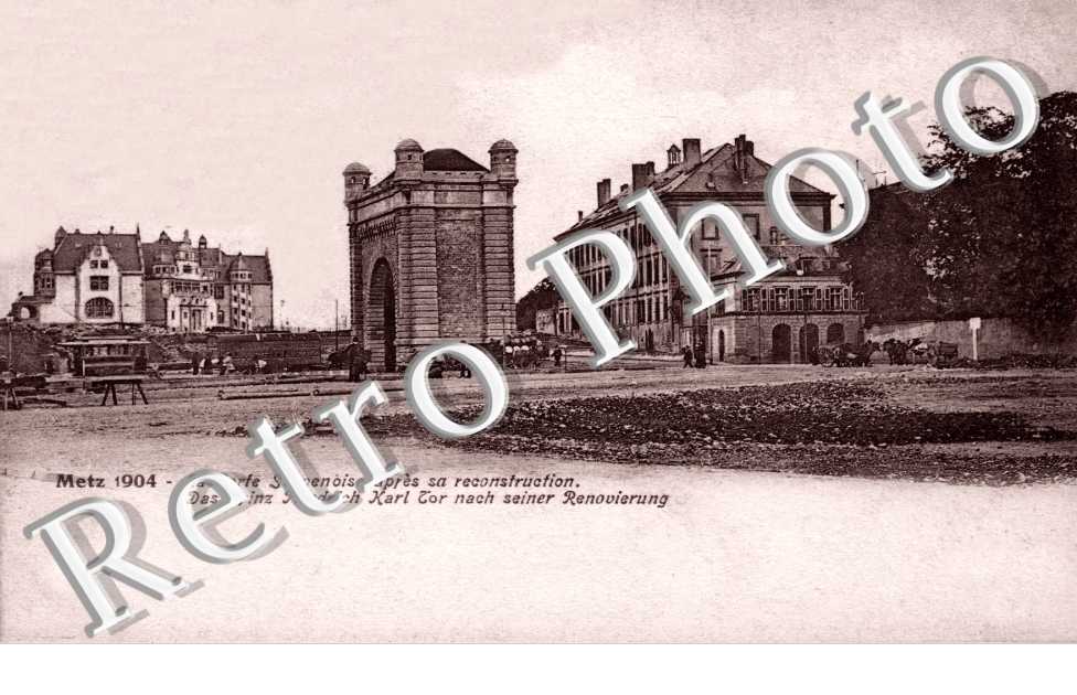 La Porte Serpenoise apres sa reconstruction