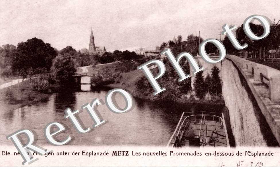 les nouvelles promenades en-dessous de l'esplanade