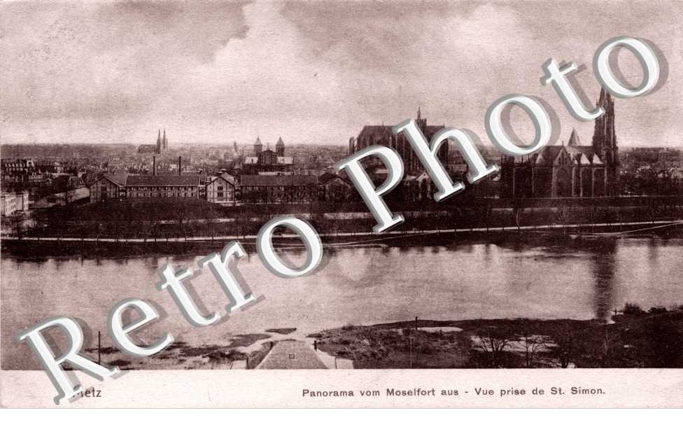 Vue generale prise de Saint Simon