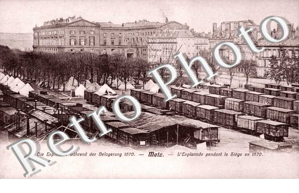 L'esplanade pendant le siege de 1870
