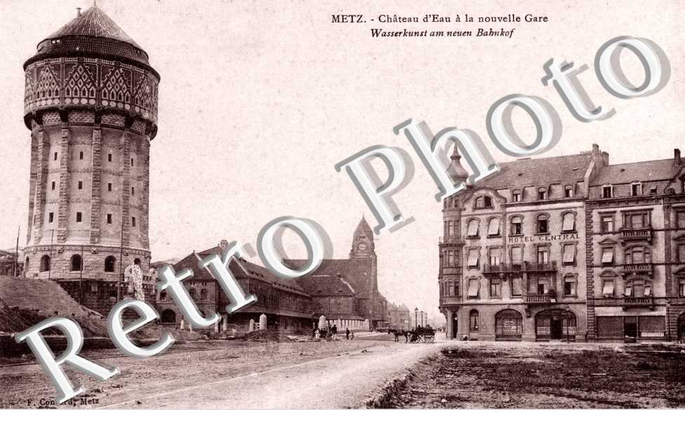 château d'eau à la nouvelle gare