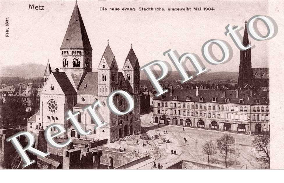 Stadtkirche, eingeweiht Mai 1904 (Nouveau Temple Protestant)