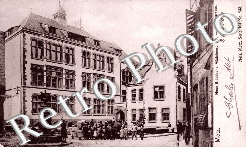Ziegenstrasse Ecole des filles (Edit. Nels)