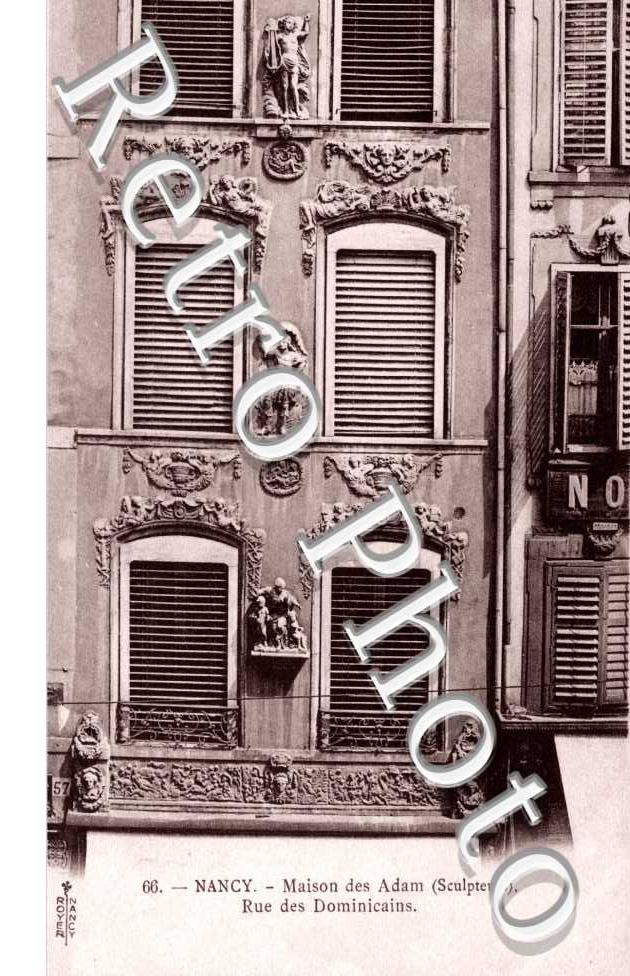 Maison des Adams (sculpteurs) Rue des Dominicains