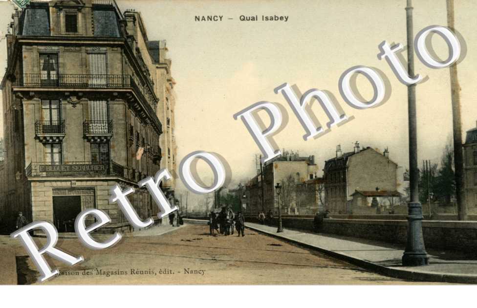 Quai Isabey (rue Isabey et passage de la Rame)