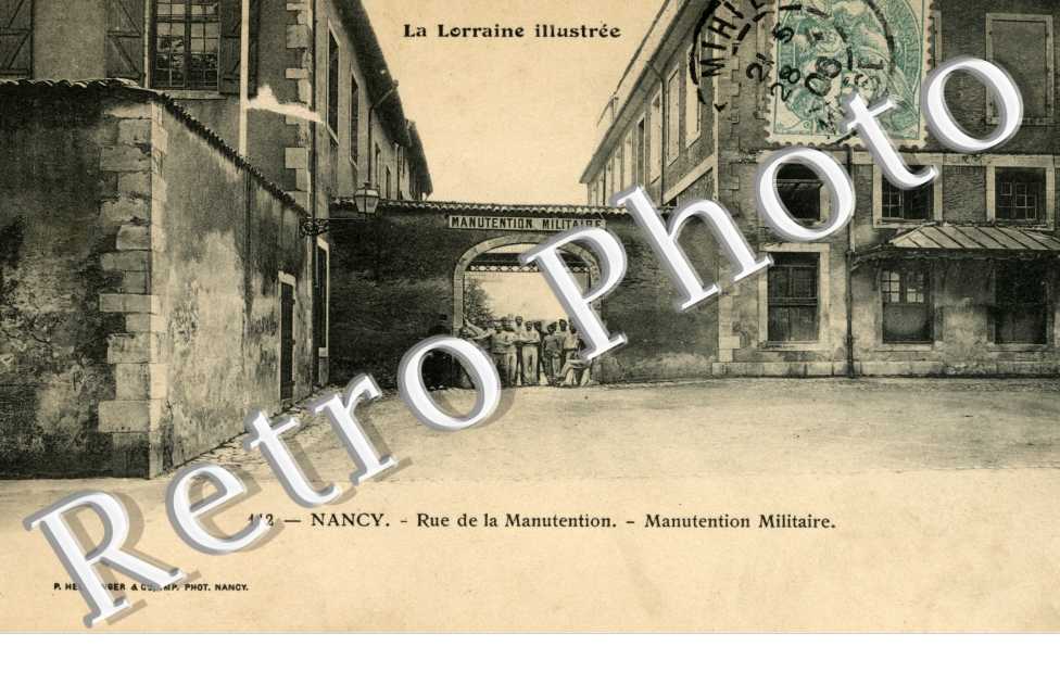 rue de la Manutention Manutention militaire 