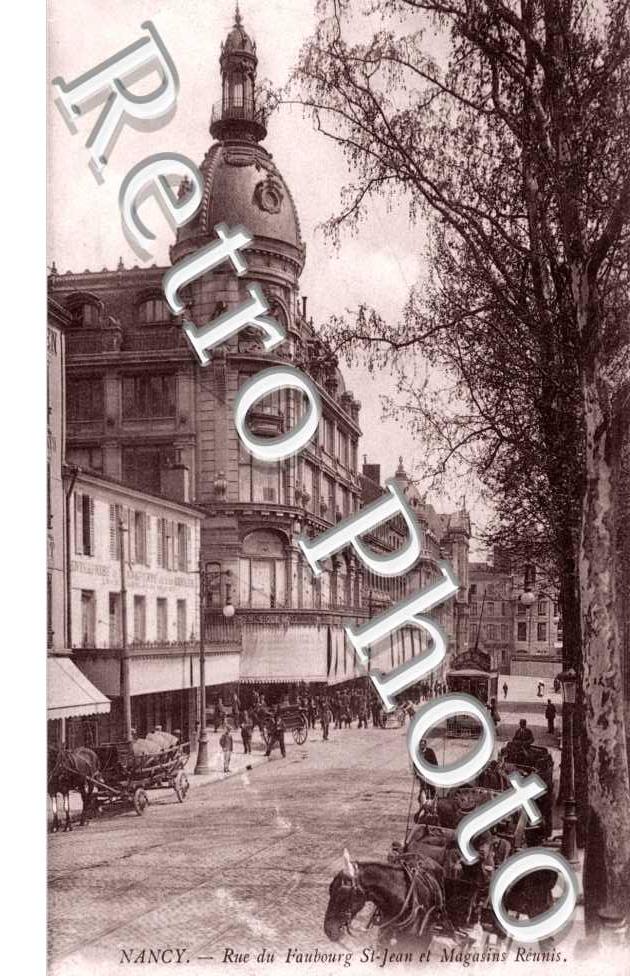 rue du faubourg Saint-Jean et Magasins Reunis 