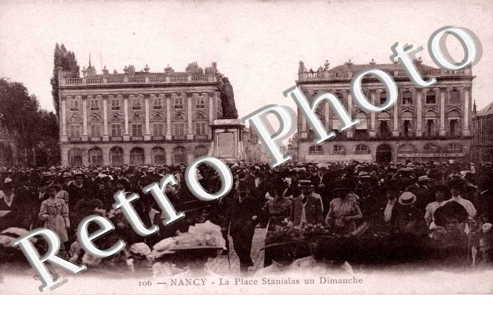 la place Stanislas un Dimanche