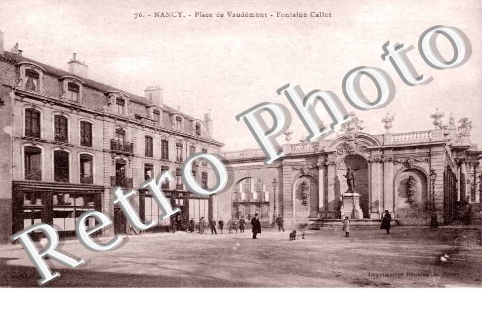 place de Vaudont  Fontaine Callot