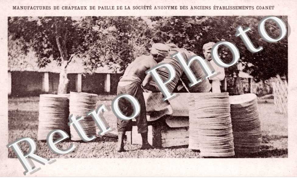 manufacture de chapeaux de paille des anciens ablissements Coanet Usines Pont d'Essey
