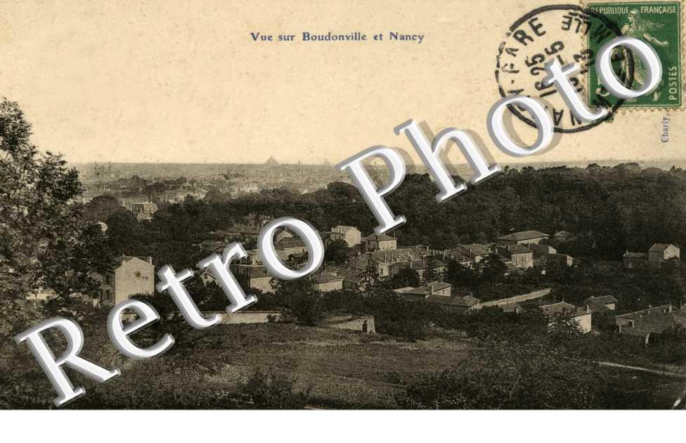 Vue de Boudonville et Nancy