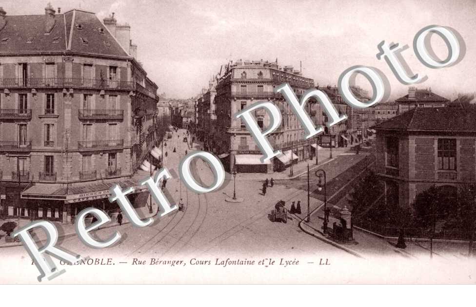 Rue Beranger, Cours Lafontaine et le Lycee