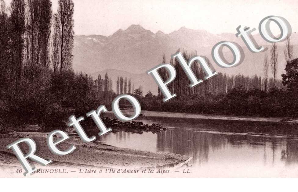 l'ile D'Amour et les Alpes