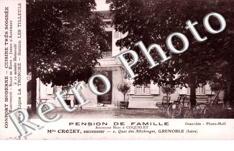Quai des Allobroges, Pension de Famille